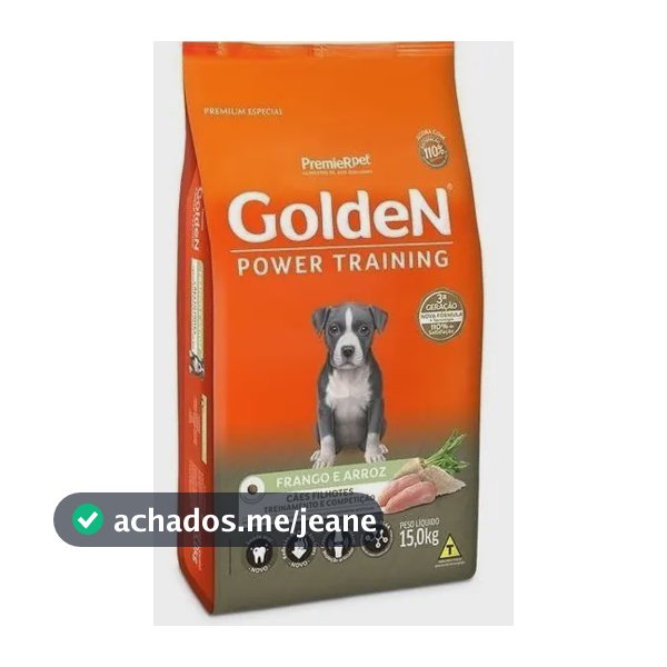 Premierpet Golden Premium Especial Formula Power Training Cão Filhote Seca
