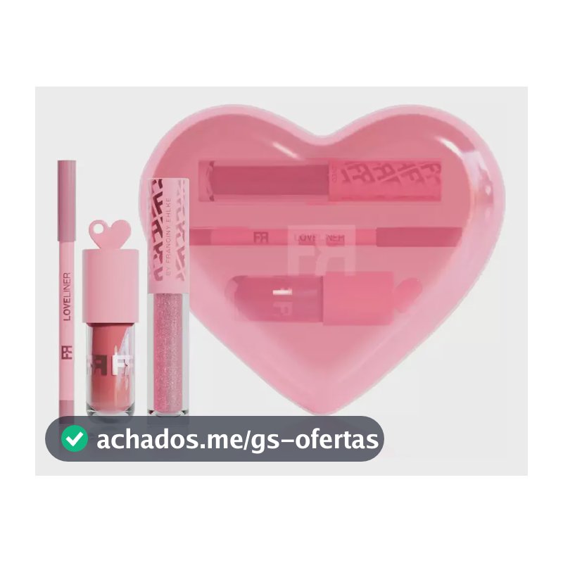 Kit Fran Lover Gloss Labial E Lapis Labial By Franciny Ehlke