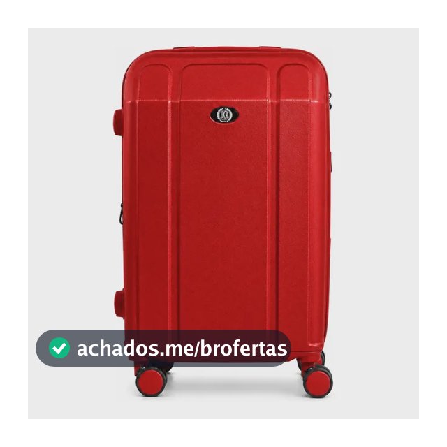 Mala Média De Viagem 23 Kg Abs Expansiva Continental - Ika