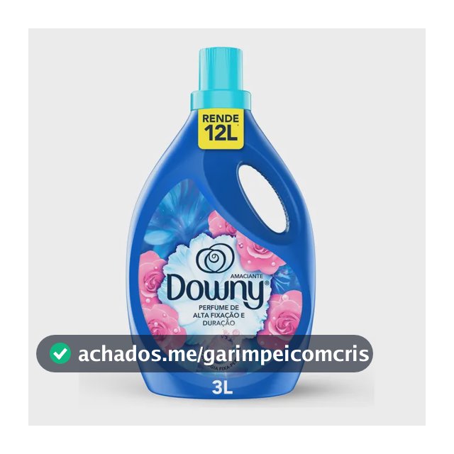 Amaciante Downy Concentrado Brisa de Verão 3L Rende 12L