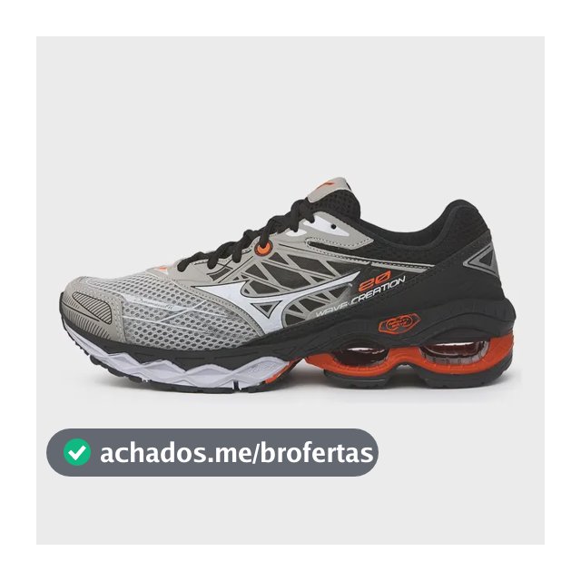 Tênis Mizuno Wave Creation 20 Original Academia Treino