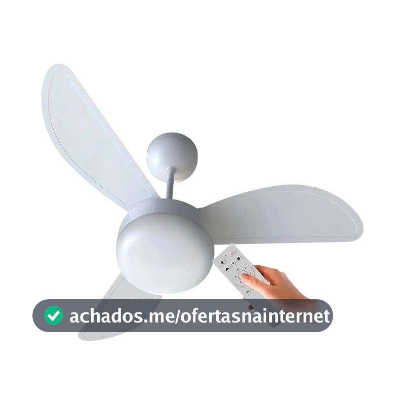 Ventilador De Teto C/ Controle 6 Vel. Fenix Ventisol