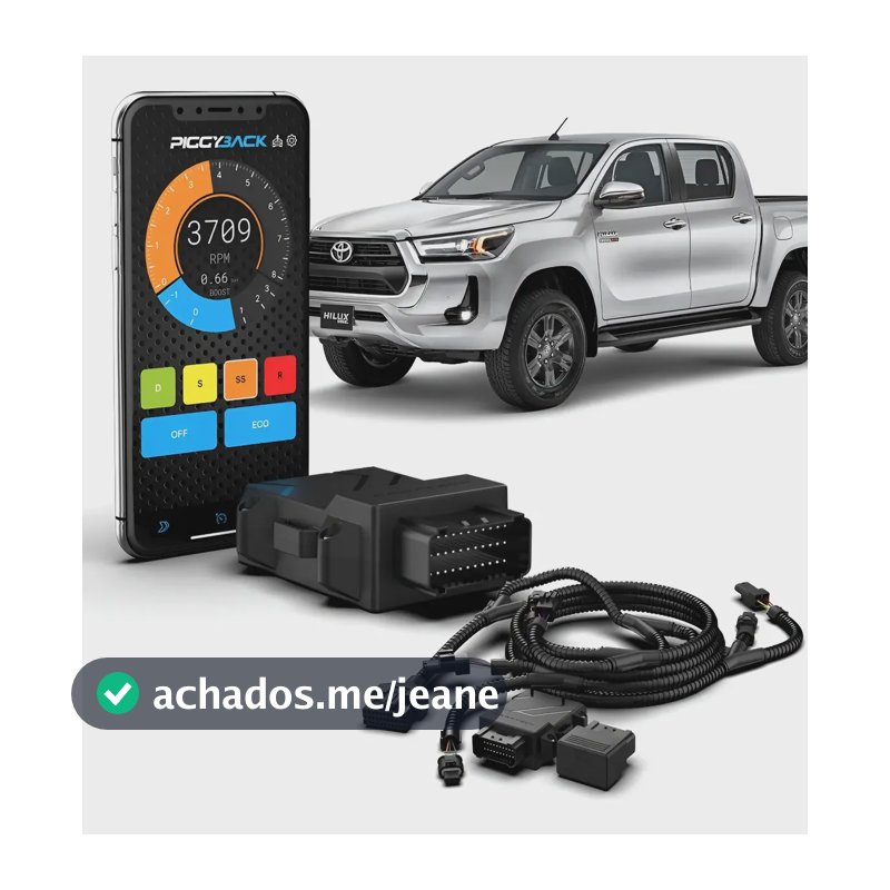 Piggyback Chip De Potência Hilux 2.8 2021 A 2025 59cv+