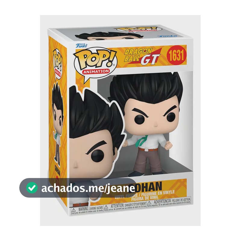 Funko Pop! Dragon Ball Gt Gohan #1631 Animation Figure