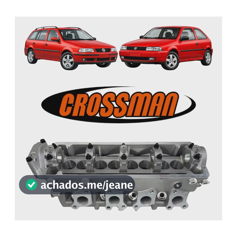 Cabeçote Vw Gol Parati Mi 1.0 8v At 1997 Até 2001 Gasolina