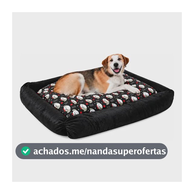 Cama Pet Extra Grande 100x70 Impermeável Cama Cachorro Luxo