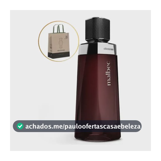 O Boticário Malbec Desodorante Colônia 100ml