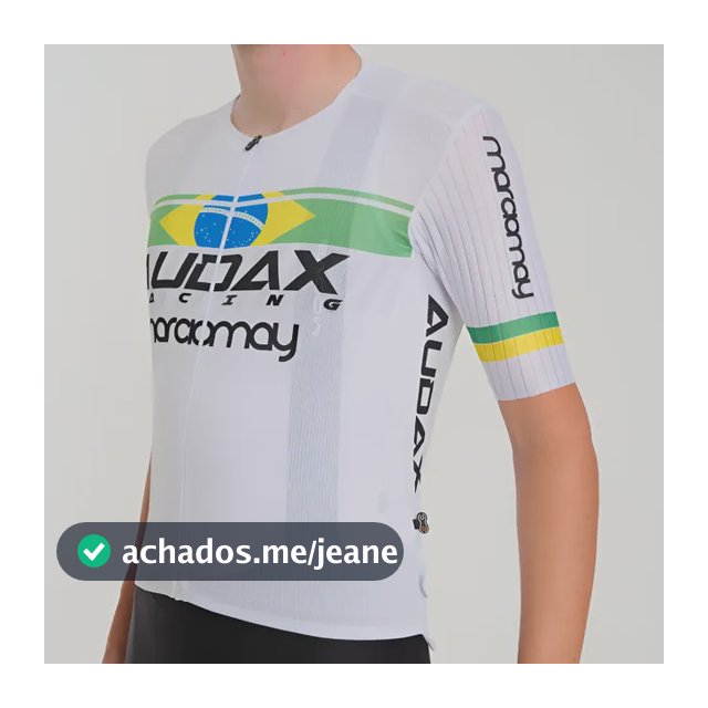 Camisa Ciclismo Marcio May Highline Audax Campeão Brasileiro