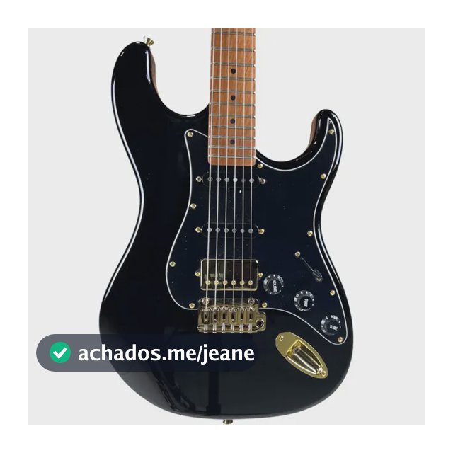 Guitarra Eletrica Tagima T640 Super Classic Series Destro Bk Preta