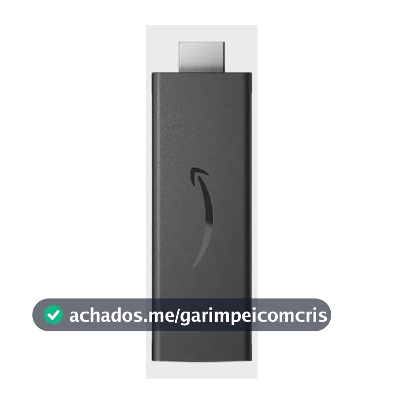 Amazon Fire TV Stick 4K 8GB preto com 1.5GB de memória RAM