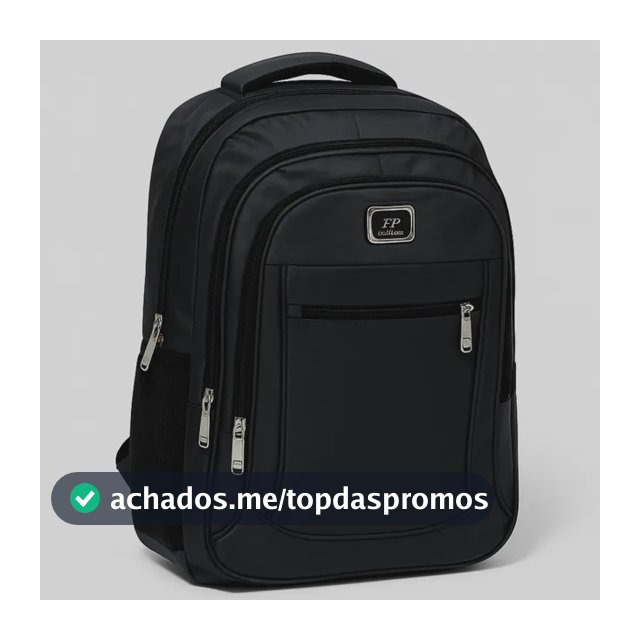 Mochila Grande Alça Reforçada Resistente Faculdade Trabalho