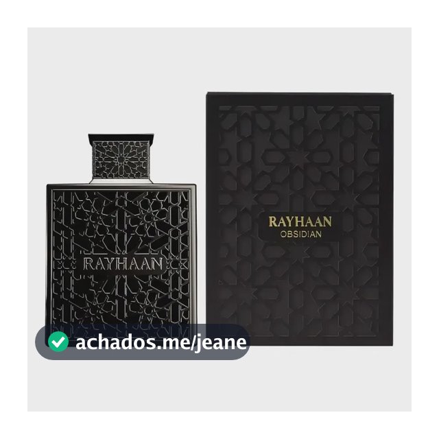 Perfume Obsidian Rayhaan Eau De Parfum 100ml