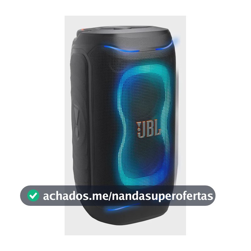 Caixa De Som Bluetooth Jbl Partybox Club 130 Com 200w De Pot Preto 127/220v