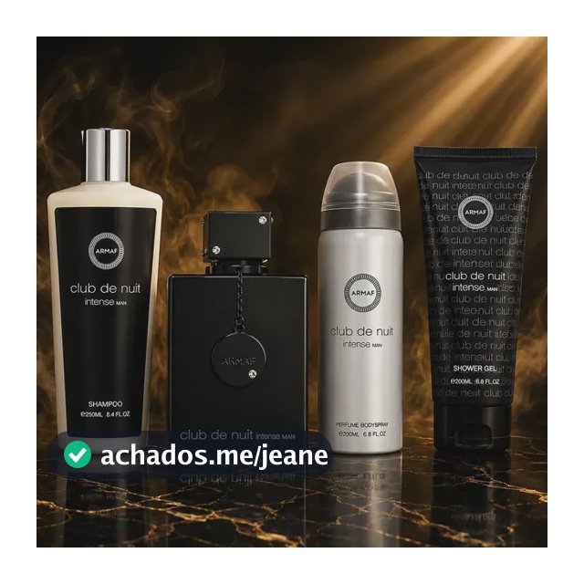 Kit Armaf  Club De Nuit Intense Man Edt 100 Ml Original