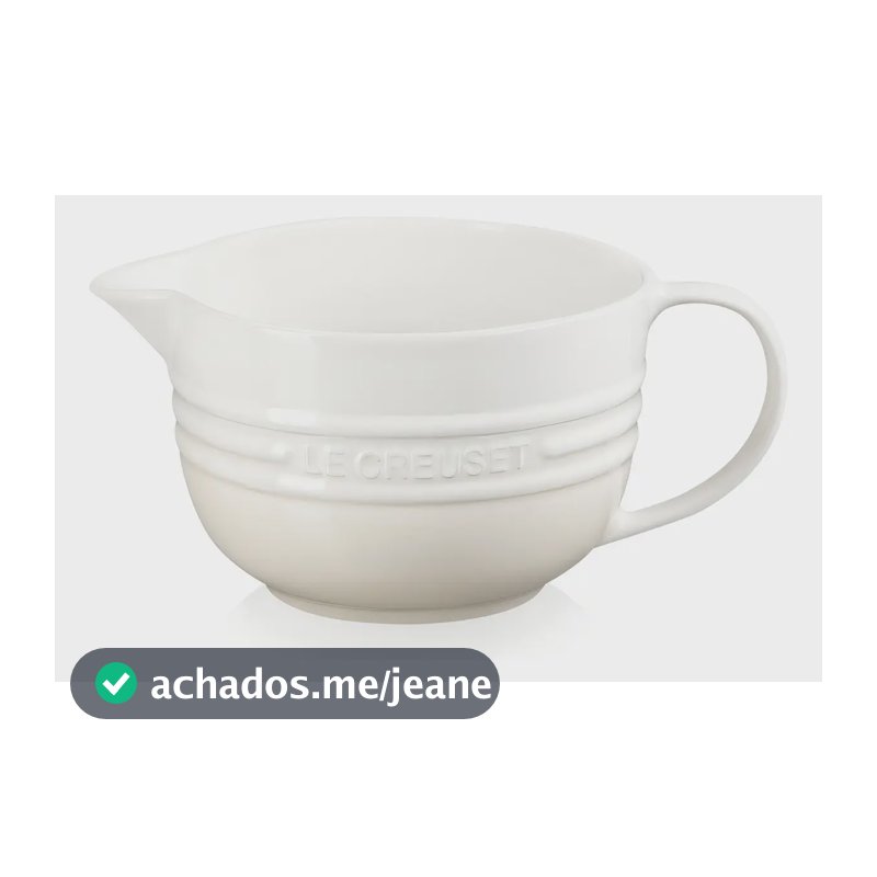Bowl De Preparo Le Creuset 2l Em Ceramica Utensilio Cozinha Cor Meringue