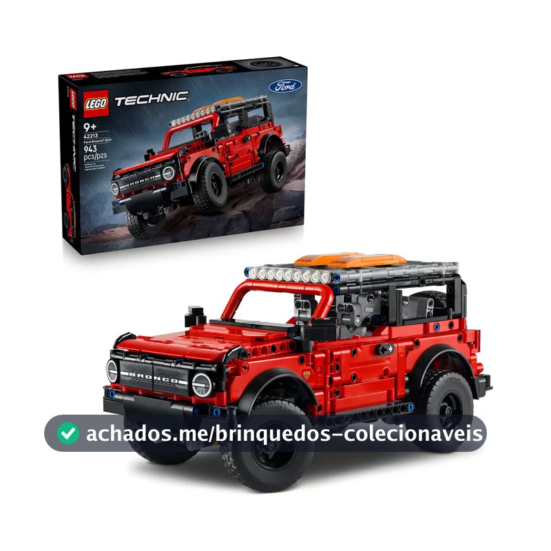 Caminhão de carro modelo LEGO® Technic Ford Bronco® 42213