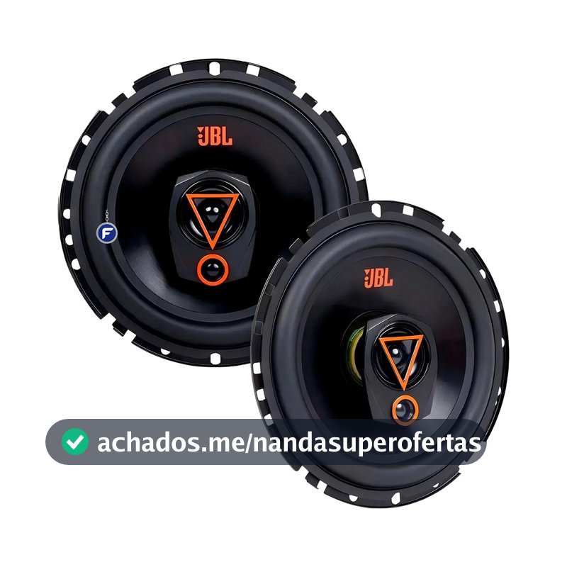 Par Alto Falante Porta Jbl 6 Pol 160w Rms 6trms80 Triaxial