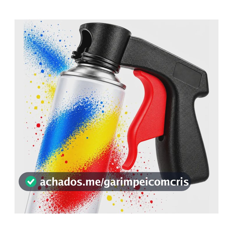 Aplicador Para Lata De Spray Suporte Tinta Pistola Gatilho