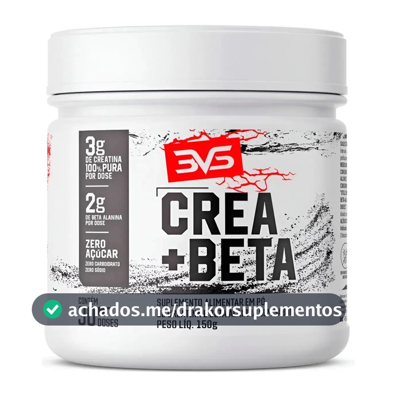 Creatina + Beta Alanina - Fórmula Avançada Para Treinos De Alta Intensidade com Zero Carboidrato - 150g