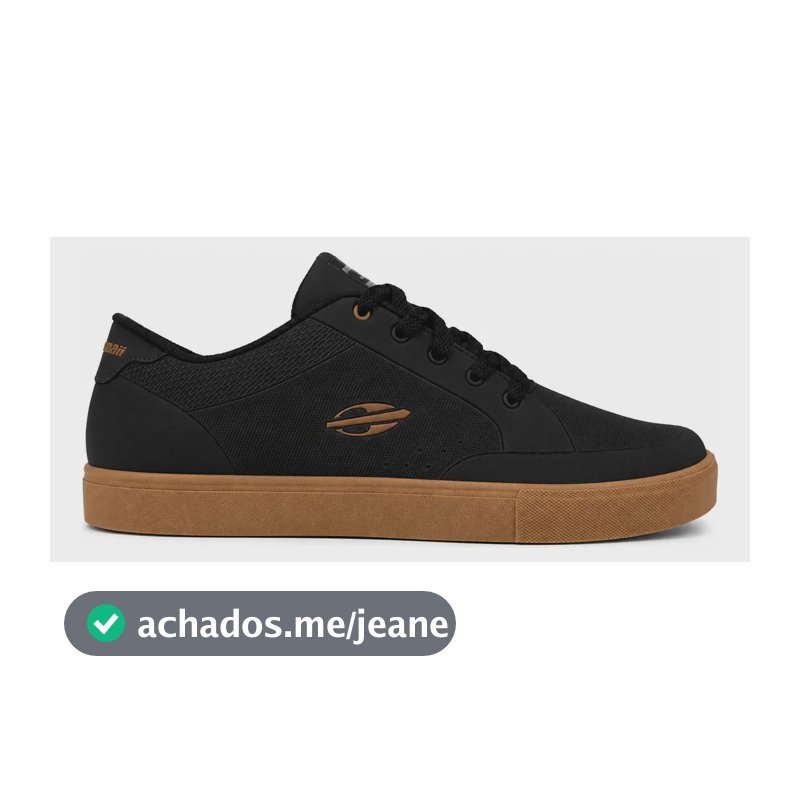 Tênis Mormaii Urban Free Original Skate Casual Masculino Preto/marrom 40 Br