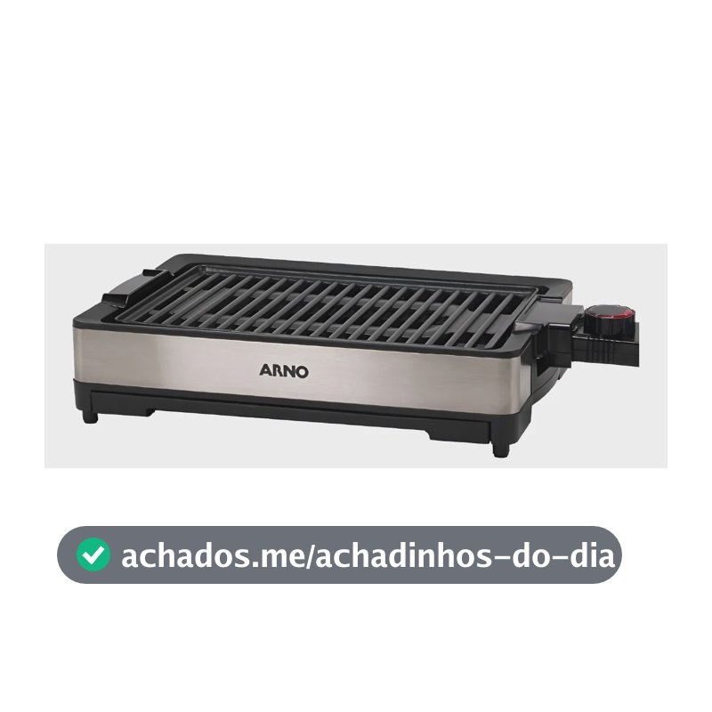 Churrasqueira elétrica Arno GPRA preta