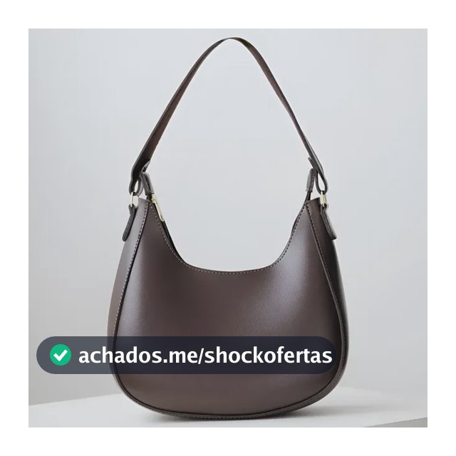 Bolsa Feminina Baguete Espaçosa De Ombro Estilosa Casual