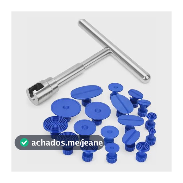 Kit Mini Repuxadeira T Para Martelinho De Ouro C/18 Ventosas
