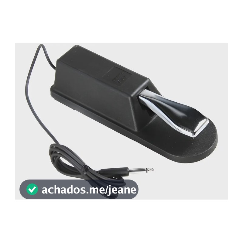 Pedal Sustain P/ Teclado Musical Saída P10 Fc4 Yamaha