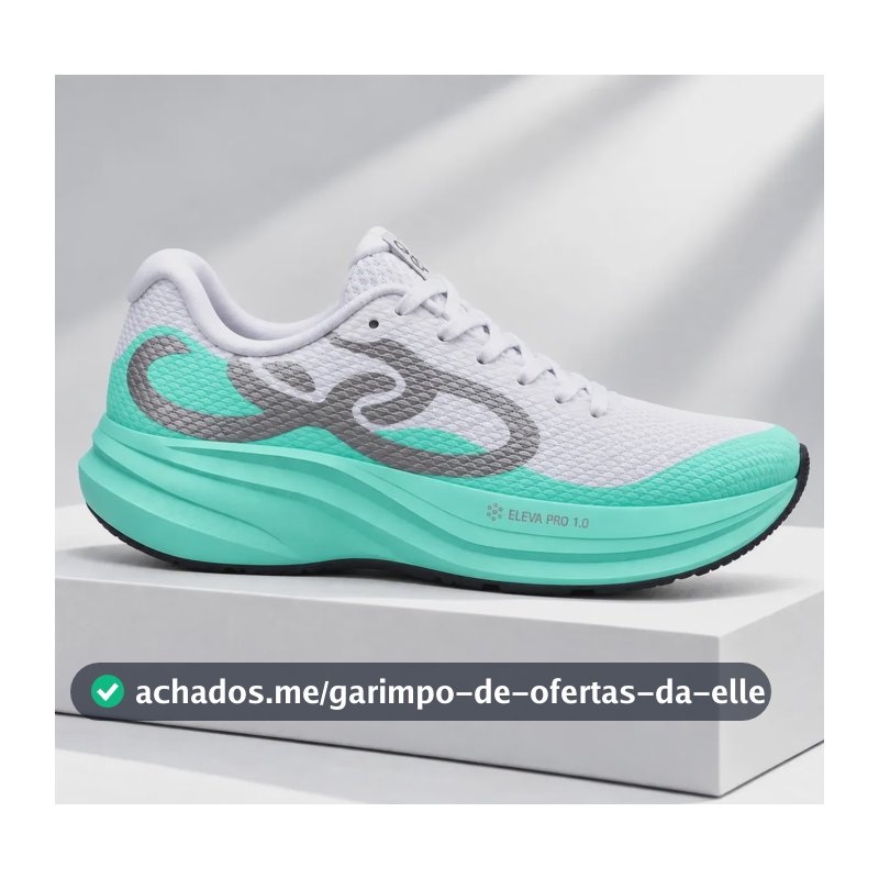 Tênis Olympikus Veloz 4 Feminino Leve Confortável Original Branco/verde 36 Br