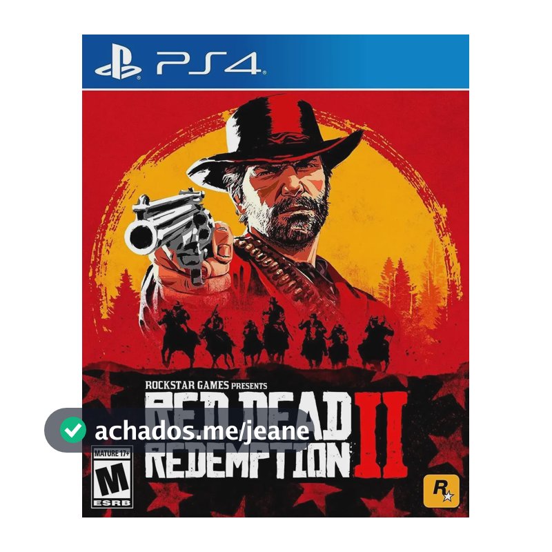 Jogo Red Dead Redemption 2 Ps4 Fisico