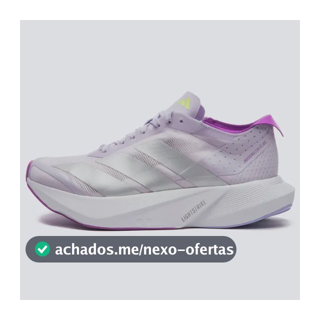 Tênis Feminino Adizero Drive Rc adidas Violeta Liso 36 Br