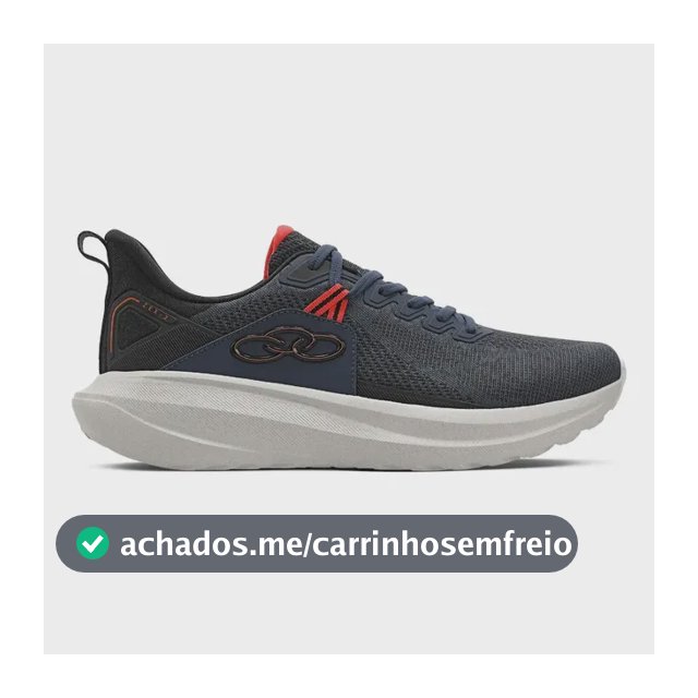 Tênis De Caminhada Masculino Zex 2 Olympikus Petroleo/preto Liso 41 Br