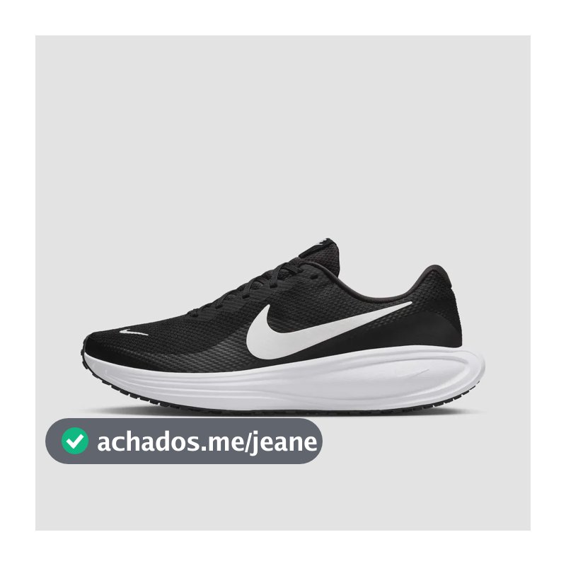 Tênis Nike Revolution 8 Masculino Preto/branco 43 Br