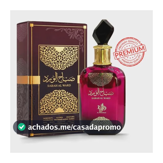 Perfume Sedutor Árabe Sabah 100ml Original Feminino