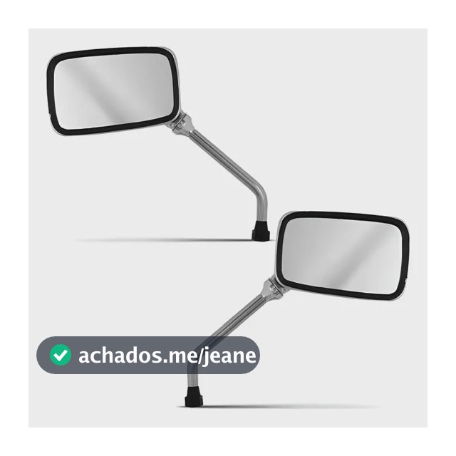 Par Retrovisor Espelho Cbx200 Cbx250 Falcon 400 Nx4 Twister