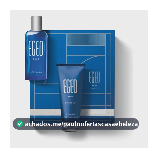 Kit Presente Egeo Blue: Desodorante Colônia + Shower Gel