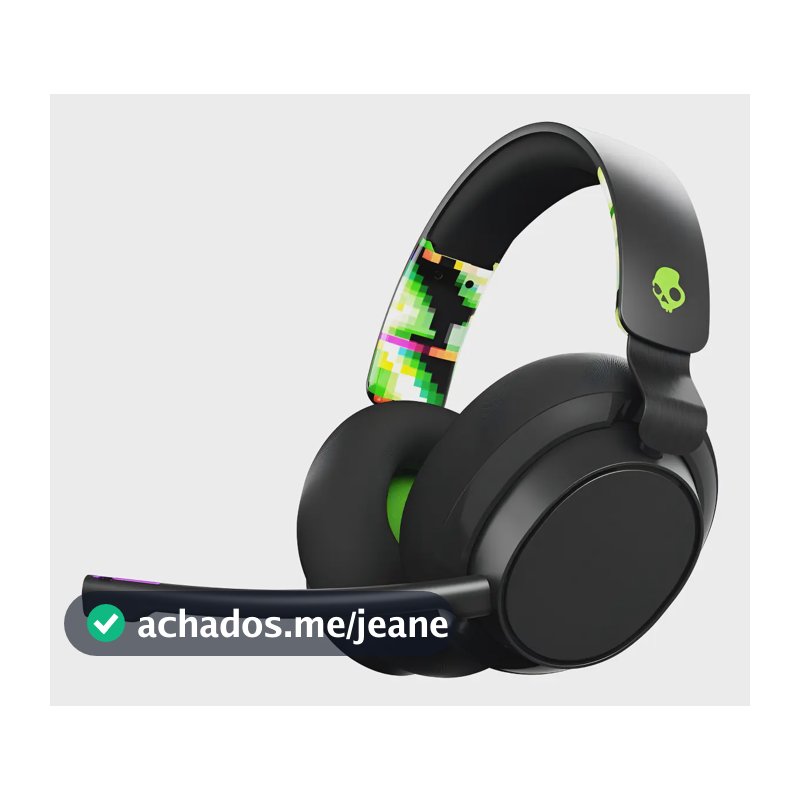Fones De Ouvido Skullcandy Slyr Gaming Verde Multiplataforma Verde