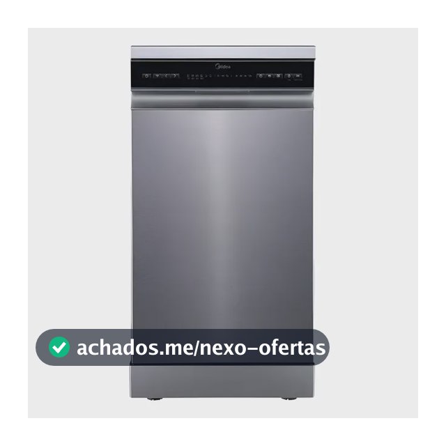 Lava Louças 10 Serviços Inox Smarthome Midea