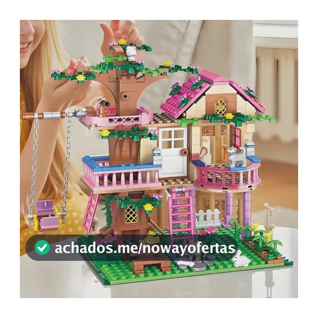 Brastoy Blocos De Montar Cabana De Árvore Dos Sonhos 504 Pcs 504 Cabana De Árvore De Sonho
