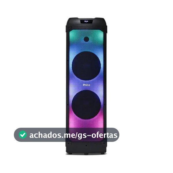 Caixa De Som Amplificada Philco Pcx22000 Preto