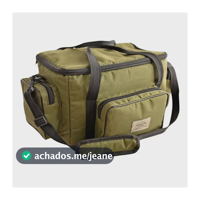 Bolsa Apetrechos De Pesca Reforçada Grande Molinetes 55l