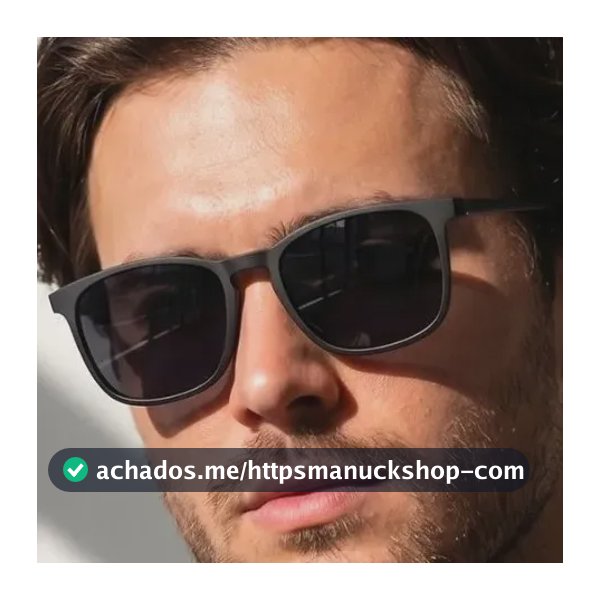 Óculos De Sol Masculino Quadrado Clássico Uv400 Original Ntf