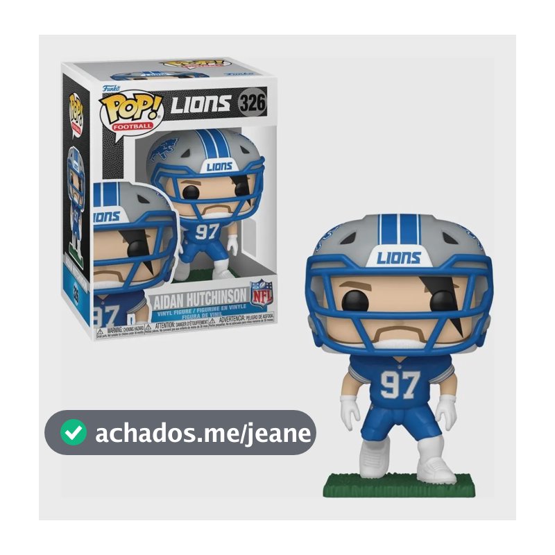 Boneco Funko Pop! Nfl Lions - Aidan Hutchinson