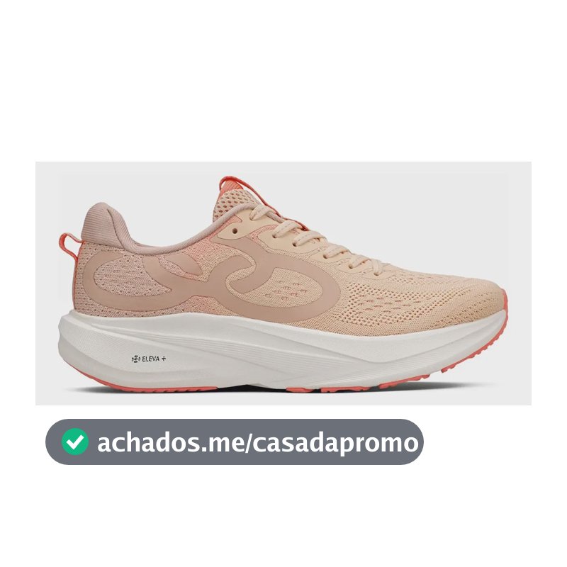 Tênis Feminino De Corrida Respirável Challenger 6 Olympikus Salmão 38 Br