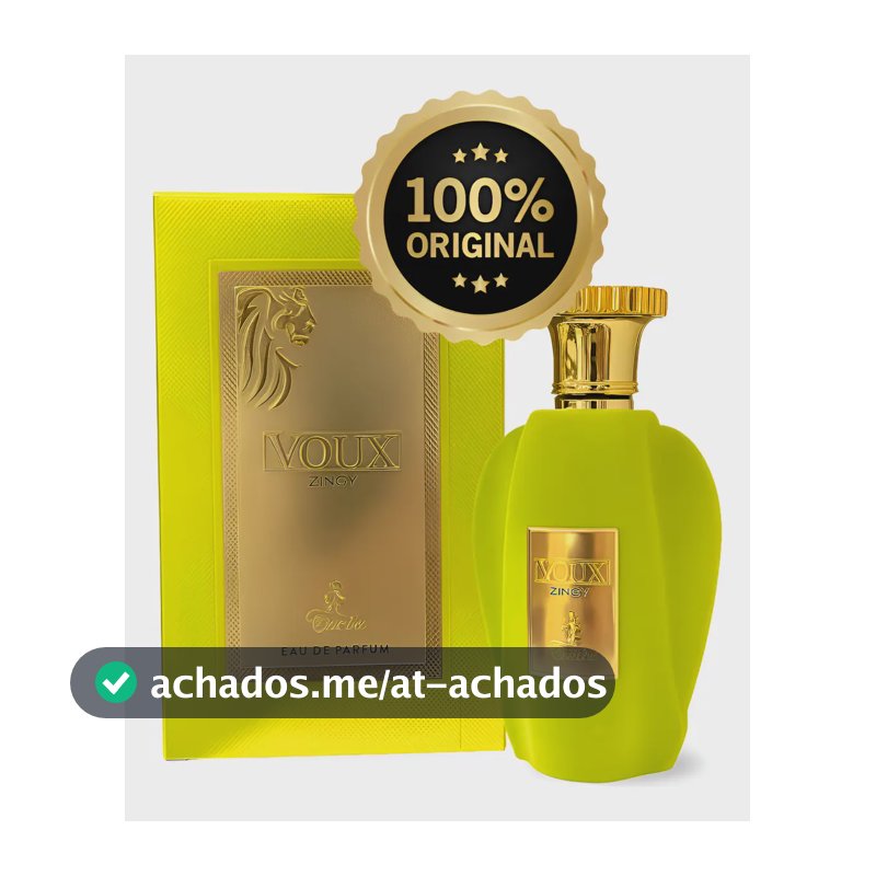 Perfume Voux Zingy Paris Corner 100 Ml