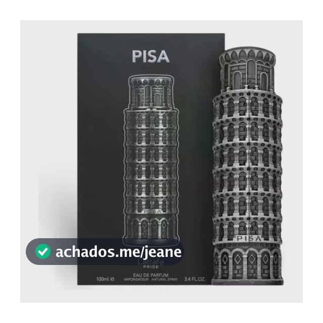 Perfume Árabe Fragrância Lattafa Pride Pisa Edp 100ml Original
