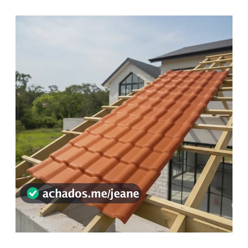 Telha Pvc Plan Precon 2.42x0.88m Terracota