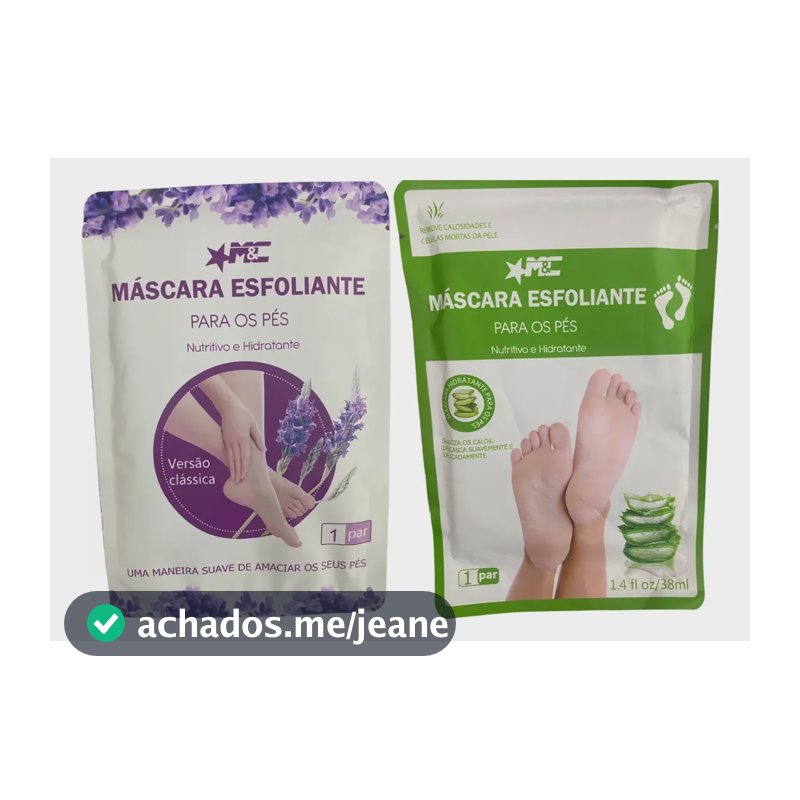 Máscara Esfoliante Para Pés