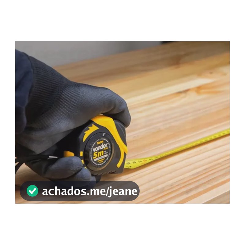 Trena De Aço 5mts X 19mm Auto Trava Vonder Plus