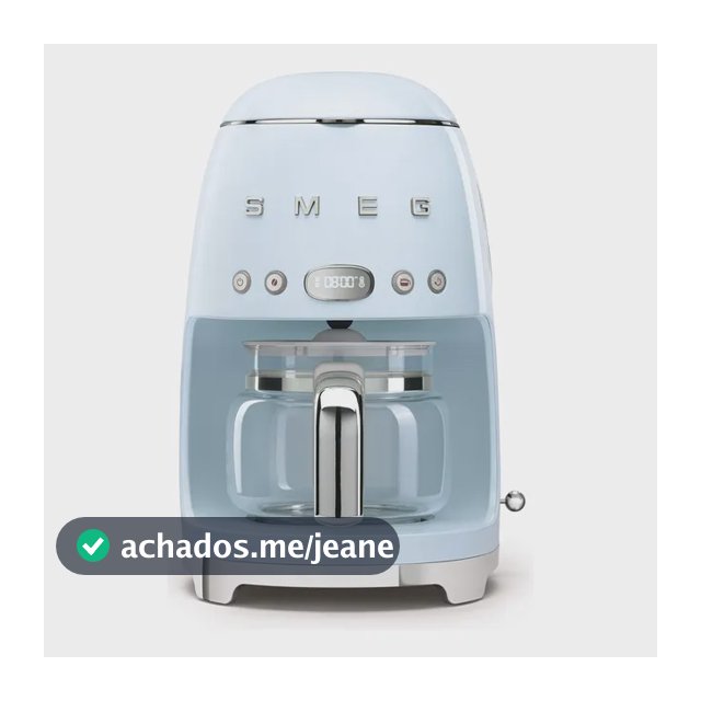 Máquina De Café Por Gotejamento Estético Smeg 50's Retro Sty